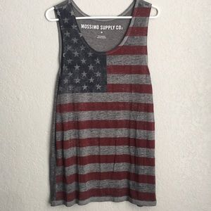 Mossimo Men’s American Flag tank tee